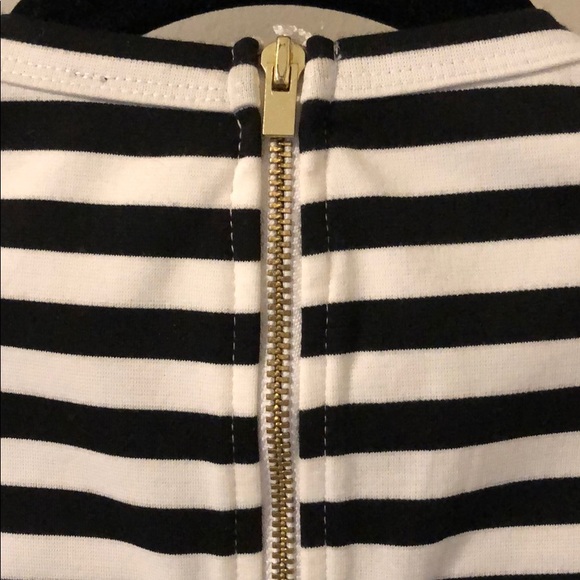 Express Cut Out Dress w/ Gold Zipper - Picture 3 of 4